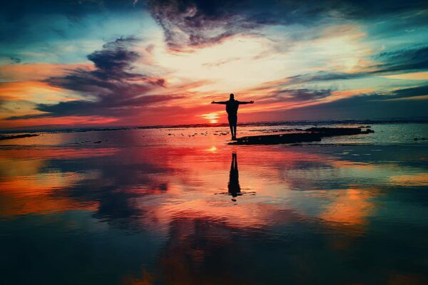 arms open seascape, Order of Bards, Ovates & Druids.