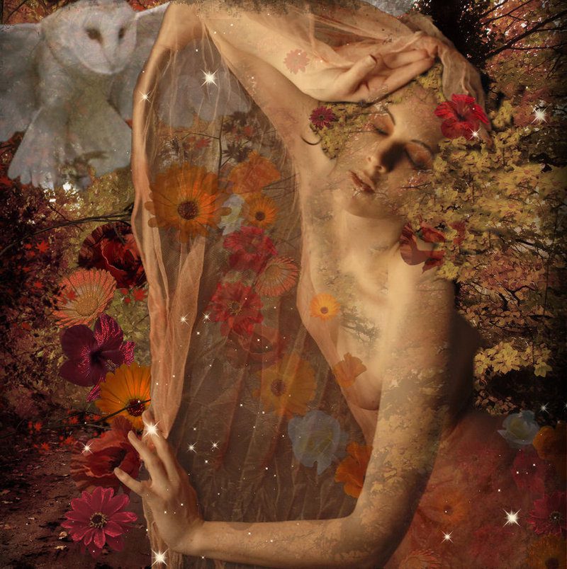 blodeuwedd by scarlettletters, Order of Bards, Ovates & Druids.