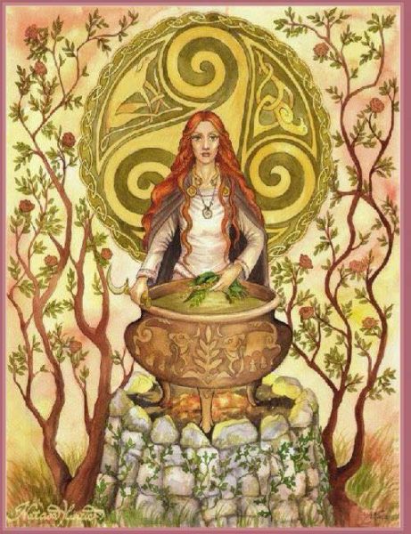 brighid cauldron, Order of Bards, Ovates & Druids.