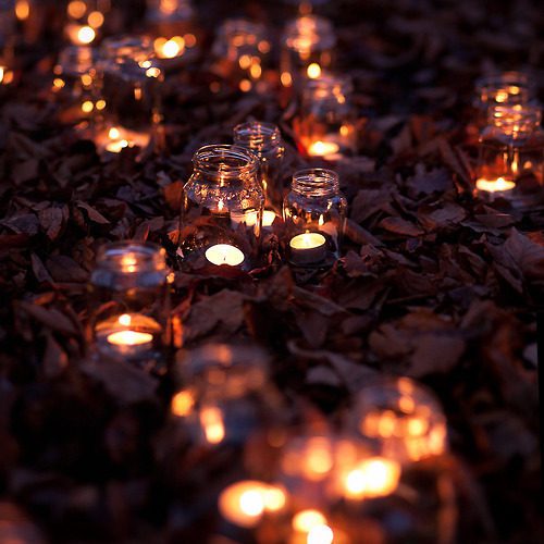 candles leaves, Order of Bards, Ovates & Druids.