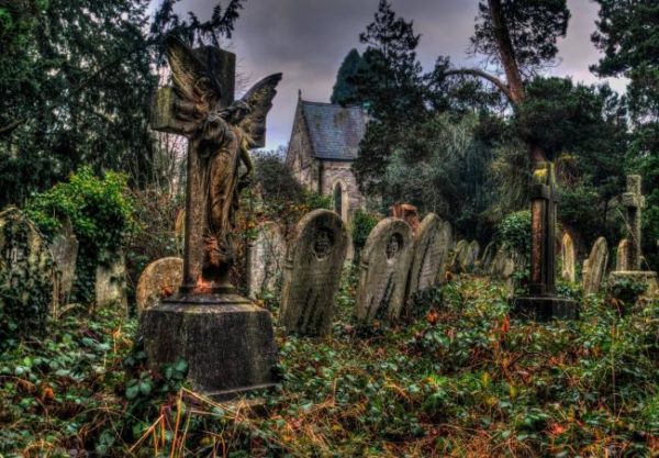 cemetery angel, Order of Bards, Ovates & Druids.