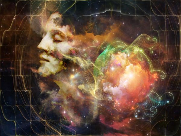 concept illustration of a person living a higher experience, Order of Bards, Ovates & Druids.