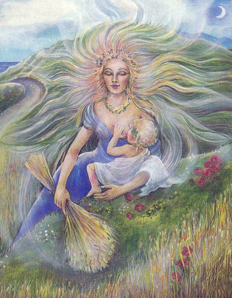 corn goddess, Order of Bards, Ovates & Druids.