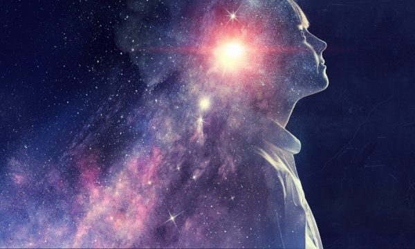 girl light inside body soul universe background, Order of Bards, Ovates & Druids.