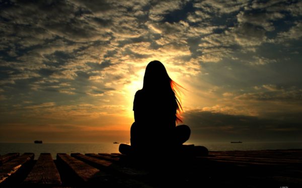 girl sunset, Order of Bards, Ovates & Druids.