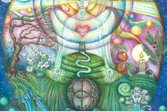 jaine rose image, Order of Bards, Ovates & Druids.
