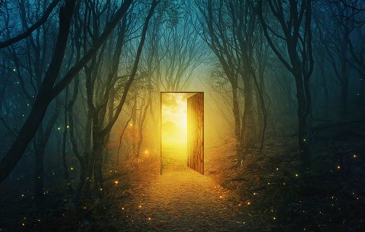 magic door, Order of Bards, Ovates & Druids.