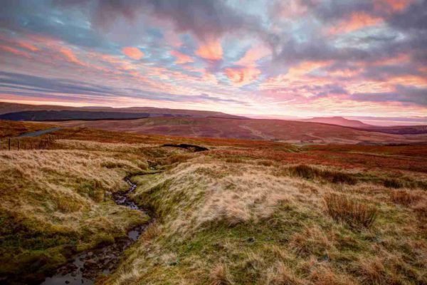 moorland sunset, Order of Bards, Ovates & Druids.