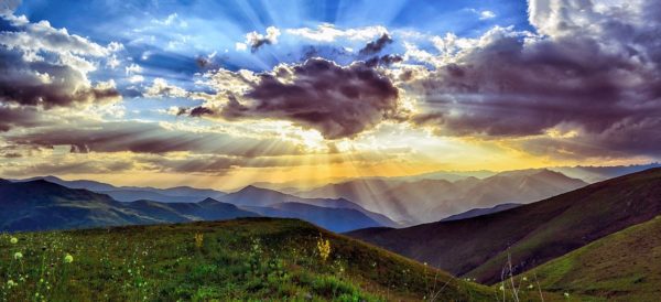 nature cloud rays, Order of Bards, Ovates & Druids.