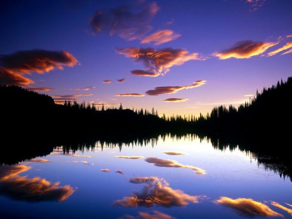 reflection nature sunset lake wallpaper, Order of Bards, Ovates & Druids.