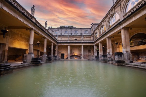 roman baths 1, Order of Bards, Ovates & Druids.
