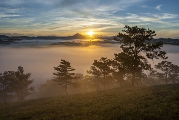 sunset mist, Order of Bards, Ovates & Druids.