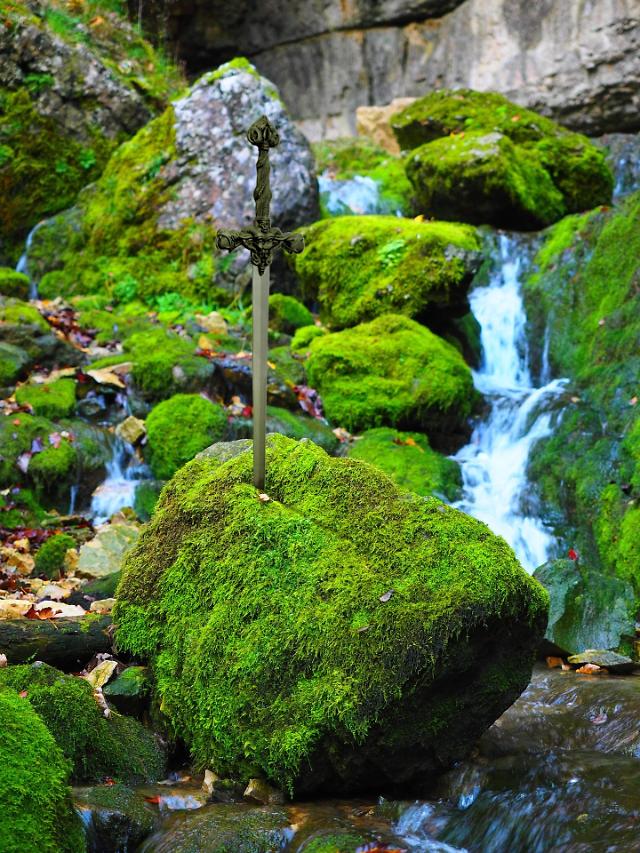 sword in the stone, Order of Bards, Ovates & Druids.