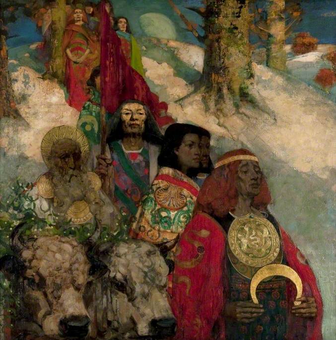 the druids, Order of Bards, Ovates & Druids.