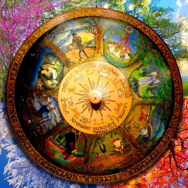 wheel of year, Order of Bards, Ovates & Druids.
