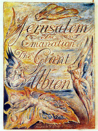 william blake jerusalem, Order of Bards, Ovates & Druids.