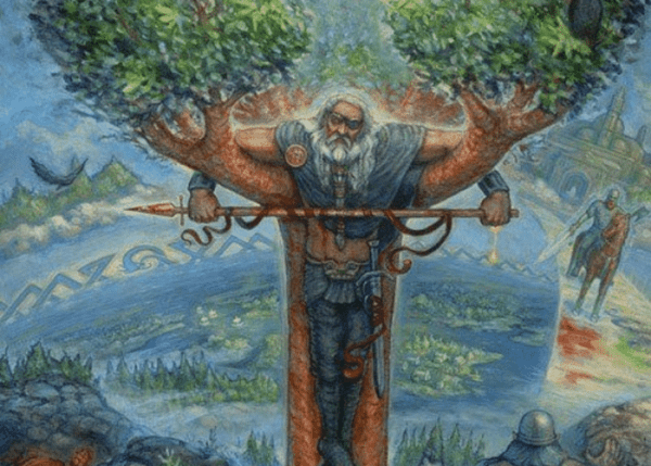 odins discovery of the runes, Order of Bards, Ovates & Druids.